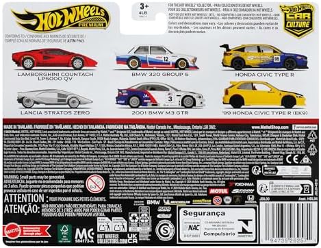 1:64 ölçekli araçlardan oluşan Premium Car Culture 2'li paket, benzersiz çiftler, Real Riders tekerlekler, Metal/Metal şasi, koleksiyonculara uygun hediye, JBL00 - Görsel 3