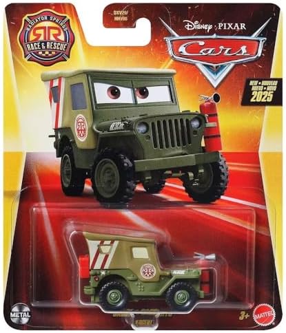 Cars - Rescue Fire Chief Sarge (1/55)