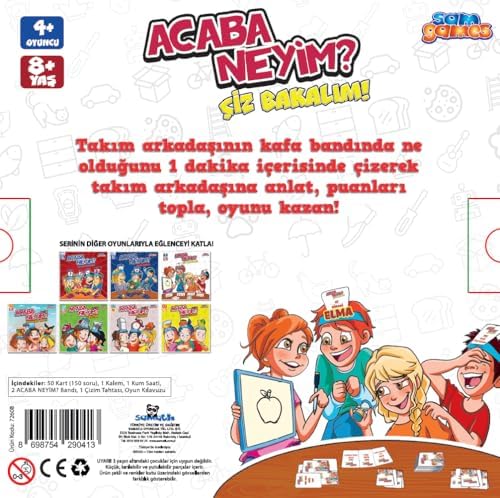 Alternative view of Acaba Neyim? Çiz Bakalim Kutu Oyunu