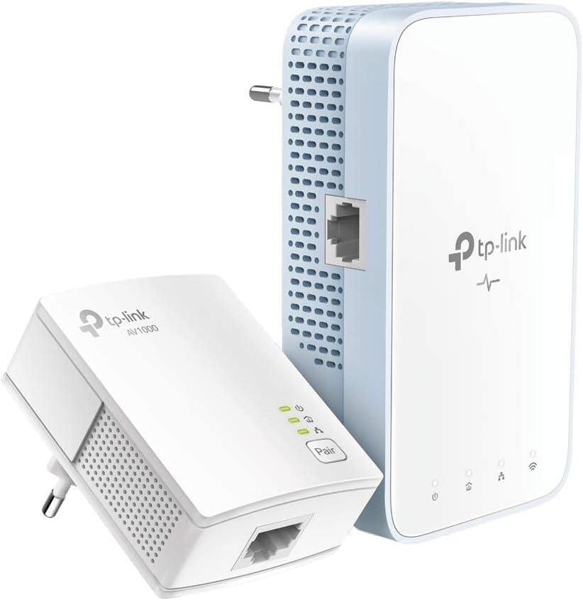 Alternative view of AV1000 Gigabit Powerline ac Wi-Fi Kit, TL-WPA7517 KIT, Gigabit Ethernet, 750 Mbps