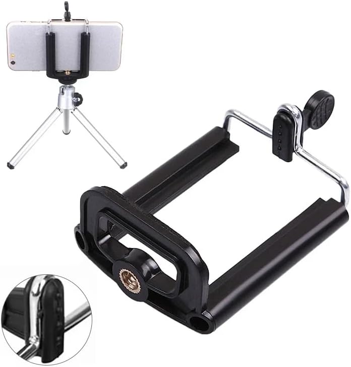 Alternative view of Telefon Tutucu Başlık, Tripod Başlığı, 360 Dönebilen Metal Tripod Mafsalı, Cep Telefon Tutucu, İphone, , , Uyumlu, Evrensel Tüm Telefonlara Uyumlu Kit