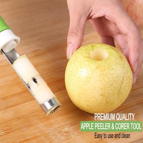 Alternative view of Küçük Elma Oyma Aleti Paslanmaz Çelik Mutfak Çekirdeği Temizleme Aracı Cupcake Corer Apple Soyucu Özlü Elma, Armut, Dolmalık Biber, Kek için