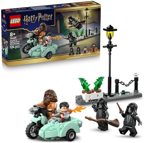 Alternative view of Harry Potter Hagrid ve Harry’nin Privet Drive Kaçışı 76459-8 Yaş ve Üzeri Çocuklar için Harry Potter, Hagrid ve Ölüm Yiyen Minifigürleri İçeren Oyuncak Yapım Seti, Hediye Fikri (124 Parça)