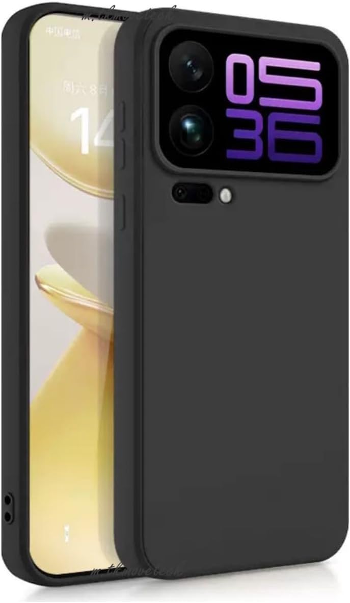- Xiaomi 17 Pro Max ile uyumlu Mi Kılıf Lansman Kamera Çıkıntılı Korumalı Yumuşak Renkli Silikon Mat Hisli