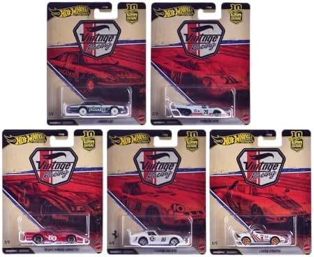 Alternative view of Premium 2026 Vintage Racing FPY86 976T Car Culture 5'li Set