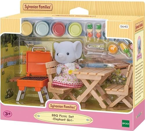 Sylvanian Families BBQ Piknik Seti, Fil Kız - Görsel 3