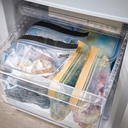 – Sırt Çantaları Risigillabili Istad, 25 adet 1,2 L + 25 adet için 2,5 l, Dondurucu, gıda maddeleri, renk: mor, TOT. 50 adet, plastik, Mor, Confezione da 1