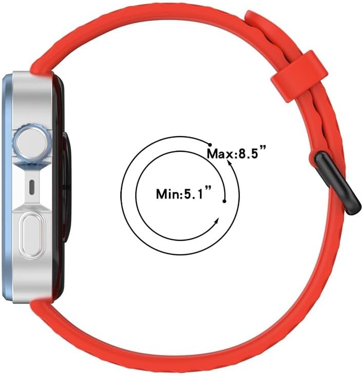 Alternative view of ile Uyumlu Watch Fit 4 Fit 4 Pro Fit 3 Uyumlu Tokalı Silikon Lansman Kordon Kayış