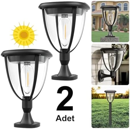 Güneş Enerjili LED Aydınlatma 2 Adet/GT-SL21