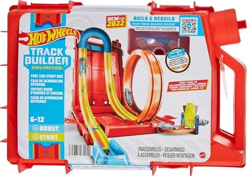 Track Builder Unlimited™ Benzin Bidonu Akrobasi Seti  Track Builder Unlimited™ Benzin Bidonu Akrobasi Seti, 6 yaş ve üzeri çocuklar için hediye HDX78