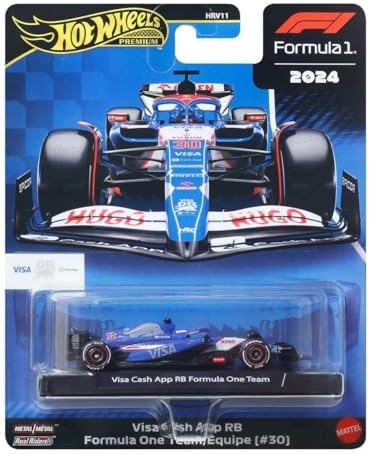 Alternative view of Premium Visa Cash App Formula 1 Team Yarış Arabası Koleksiyonluk Oyuncak Modeli