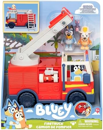 Alternative view of İtfaiye Aracı, Bingo ve İtfaiyeci Bob Bilby Figürleri, 3 yaş ve üzeri çocuklar için