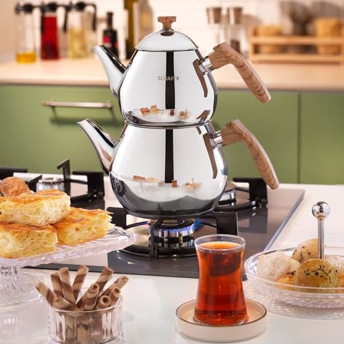 Alternative view of Tea Chef Orta Boy Çaydanlık Takımı 4 Parça-Kahve