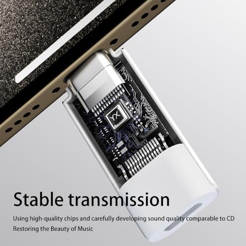 Alternative view of USB-C - 8Pin (Lightning) Kulaklık Adaptörü | Hi-Fi Ses Kalitesi | Mikrofon ve Kumanda Destekli OTGLV