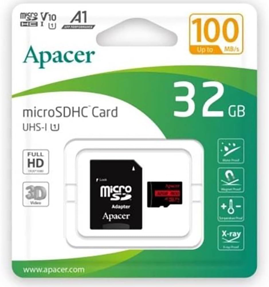 Alternative view of APACER 32GB MICRO SDXC R100Mb/s (AP32GMCSH10UB-R)