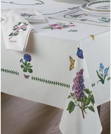 Portmeirion Avanti Linens Botanic Garden 60X120 Masa Örtüsü, Fildişi - Görsel 2