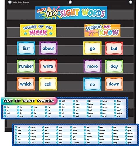 Teacher Created Resources İlk 100 Sight Words Cep Grafik Kartları (TCR20845) - Görsel 3