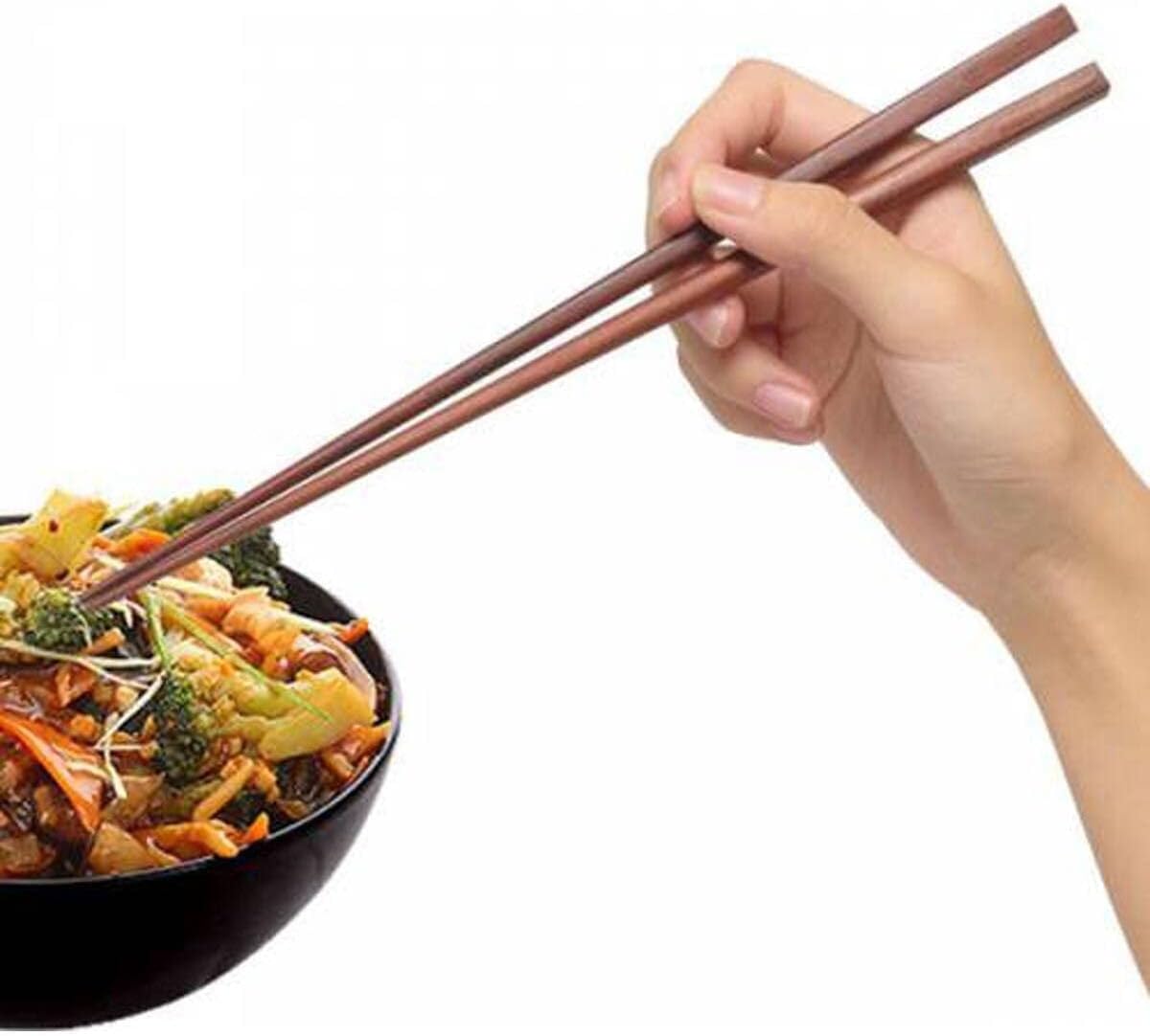 10 Çift Chopsticks Çin Çubuğu