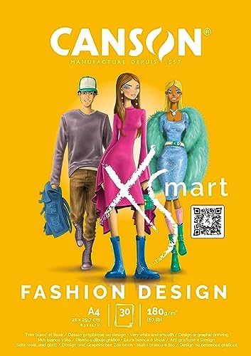 XSmart çizim kağıdı, beyaz, düz, 180 g/m², uzun taraflı, A4-21 x 29,7 cm, beyaz, 30 yaprak
