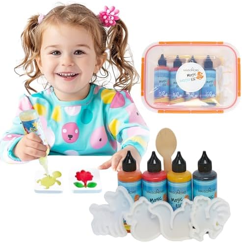 Magic Water Elf Sihirli Su Hayvanları Kendin Yap Eğitici Oyun Seti-Çiftlik | Çocuklar için El Yapımı Renkli Su Peri Oyuncağı, Yaratıcı Oyun Parti Hediyeleri