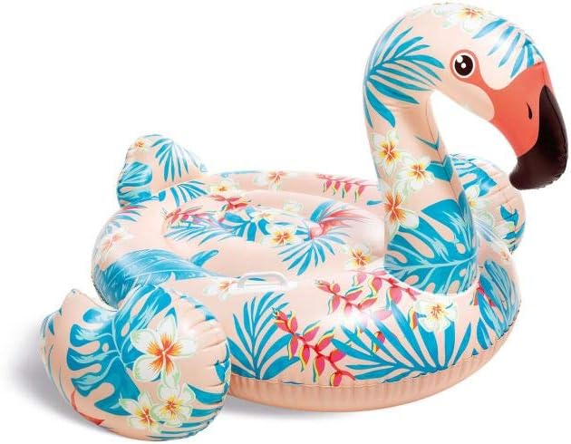 Alternative view of - Şişirilebilir tropik flamingo, 142 x 137 x 97 cm