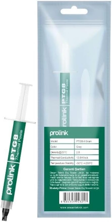 Alternative view of Prolink PTG8 12,8W/mk 4Gr Şırınga Termal Macun