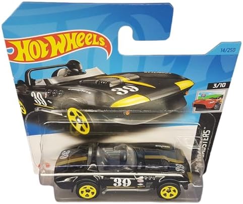 Alternative view of - Corvette Grand Sport Roadster - HW Roadsters 3/10 - HKH38 - Short Card - Good Year - Bell - Mattel 2023