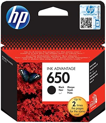 HP 650 Siyah Mürekkep Kartuş 360 Sayfa (CZ101AE)