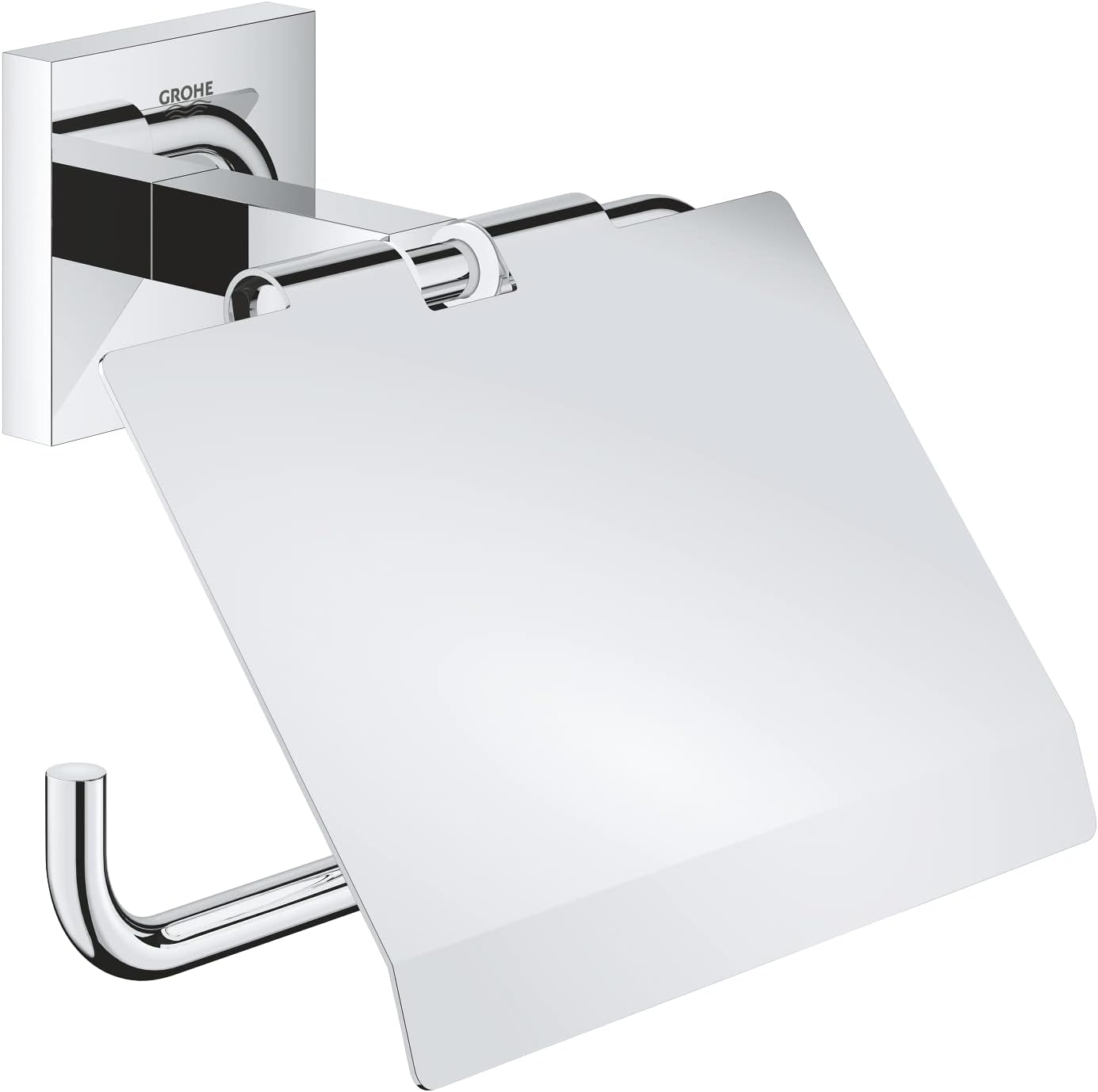 Alternative view of Start Cube QuickFix Tuvalet Kağıtlığı (Kapaklı), Duş, Banyo Aksesuarları, Krom, 41102000