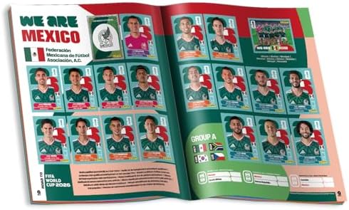 Panini Çıkartma albümü FIFA Dünya Kupası 2026, çok renkli