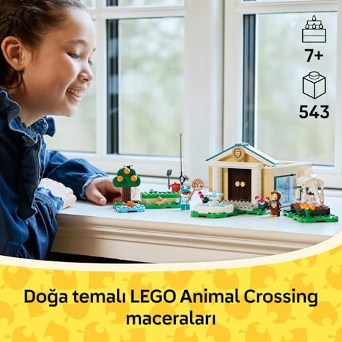 Animal Crossing Blathers Müze Koleksiyonu 77056 – 7 Yaş ve Üzeri Çocuklar için Doğa Temalı Hayvan Figürlü Yaratıcı Oyuncak Yapım Seti (543 Pr)