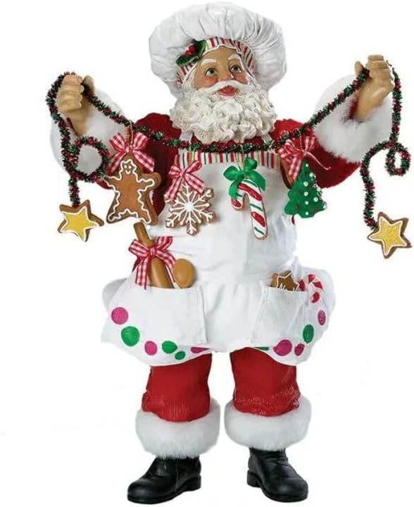 Alternative view of Kurt Adler Fabriche Noel Şefi Noel Baba Heykelcik, 30,5 cm