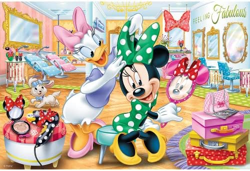 Alternative view of , Yapboz, Minnie Güzellik Stüdyosunda,  Minnie, 100 parça, 5 yaşından büyük çocuklar için