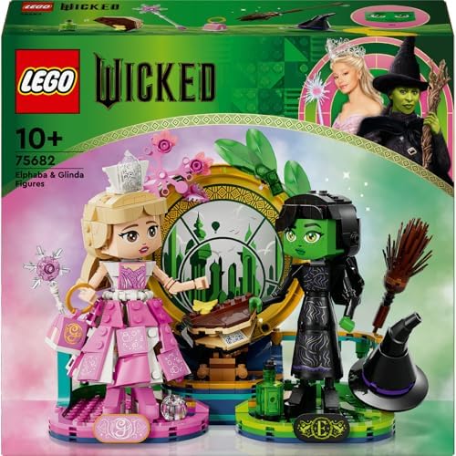 Elphaba ve Glinda Figürleri 75682-10 Yaş ve Üzeri Çocuklar için Fantastik Oyuncak Yapım Seti (558 Parça) - Görsel 3