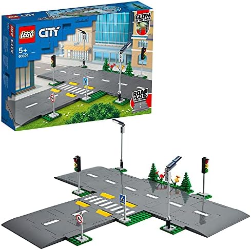Alternative view of City Yol Zeminleri 60304 Yapım Seti; Çocuklar için Harika bir Yapım Seti (112 Parça)