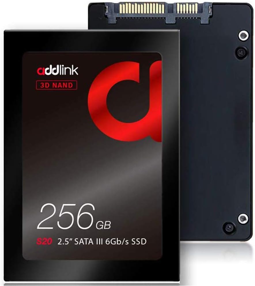 Addlink 256GB 510-400 MB/s 2.5” SATA III 6Gb/s SSD AD256GBS20S3S - Görsel 2