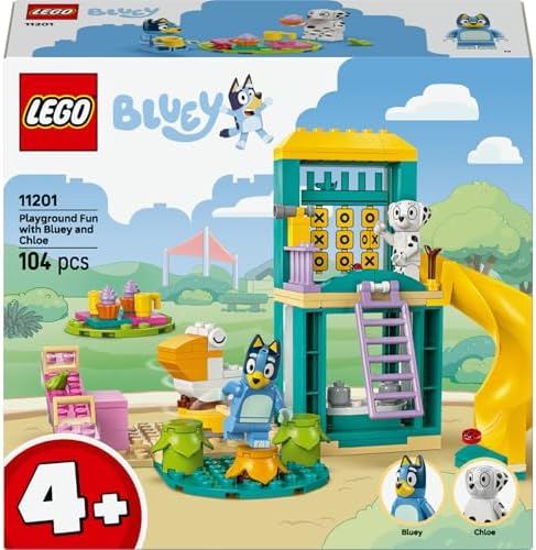 :  ve Chloe ile Oyun Parkı Eğlencesi 11201-4 Yaş ve Üzeri Kız ve Erkek Çocukları için Piknik Alanı ile  ve Chloe Minifigürleri İçeren Yaratıcı Oyuncak Yapım Seti (104 Parça)