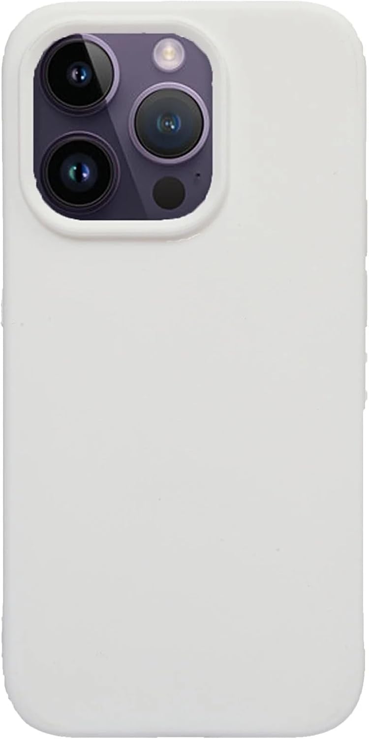 Alternative view of & AKSESUAR iPhone 14 Pro ile Uyumlu İçi Kadife Kaplama Gerçek Silinebilir Vakum Kutulu Leke Tutmaz Lansman Kılıf Şok Emici Full Kasa Koruma Sağlayan Kılıf (Beyaz)