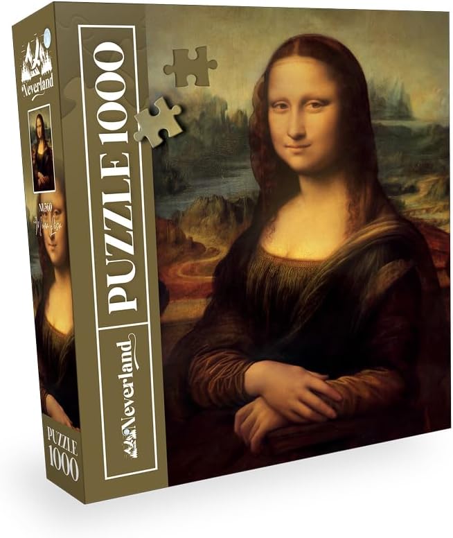 Alternative view of 1000 PARÇA PUZZLE - MONA LISA