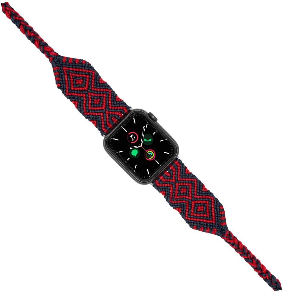 Alternative view of Hippi Natural Silver 38-40-41 mm Smart Watch Braided Band