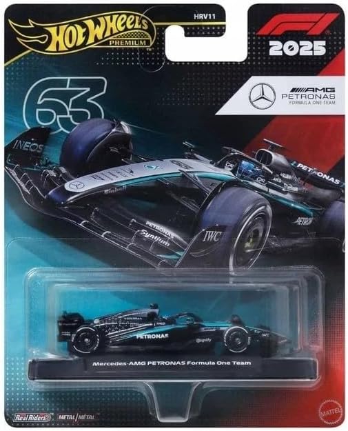 Premium 2025 Formula 1 Mercedes-Amg Petronas HRV11 - JKD80 'George Russel'