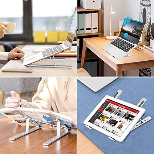 HT-119 Katlanır Laptop ve Tablet Standı, Siyah - Görsel 3
