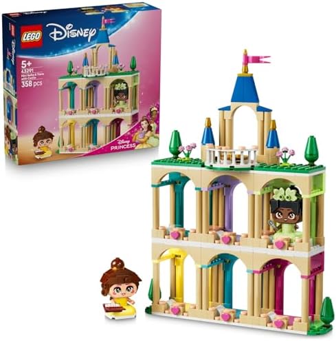 Alternative view of Princess Şato ile Mini Belle ve Tiana 43291 – 5 Yaş ve Üzeri Çocuklar için Karakterlerin Kitap ve Kaşık Aksesuarlarını İçeren Yaratıcı Oyuncak Yapım Seti, Hediye Fikri (358 Parça)