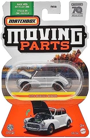 1:64 Açılır Parça Arabalar 1956 Morris Minor FWD28-HLG35