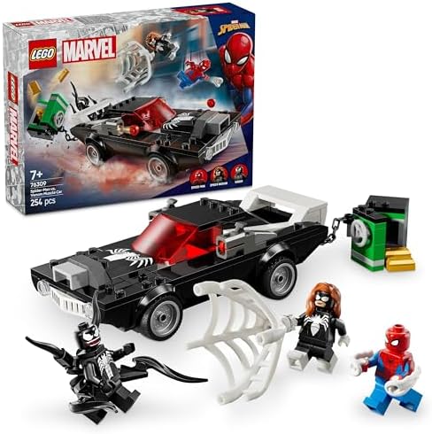 | Örümcek Adam, Venom Arabasına Karşı 76309-7 Yaş ve Üzeri Çocuklar için Araç ve Minifigür İçeren Yaratıcı Oyuncak Yapım Seti, Doğum Günü Hediyesi (254 Parça) - Görsel 3