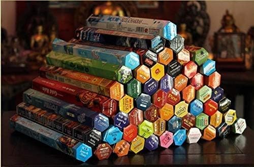 Alternative view of 120 Adet 6 Paket Karma Tütsü ve Kayığı, Çubuk Seti ve Ahşap Tutucu