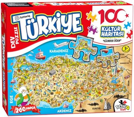 Alternative view of TÜRKİYE KÜLTÜR HARİTASI PUZZLE
