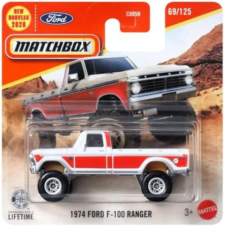 C0859  1:64 Tekli Arabalar 1974 FORD F-100 RANGER JHN62