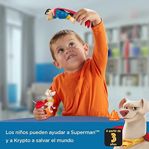 Alternative view of Dc Comics Imaginext Dc League Of Super Pets Kahramanlar Ve Hayvanlar Superman & Krypto