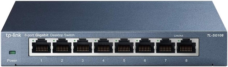 Alternative view of TL-SG108 V3 8 Portlu Gigabit Ağ Anahtarı 8 Port Siyah TL-SG108